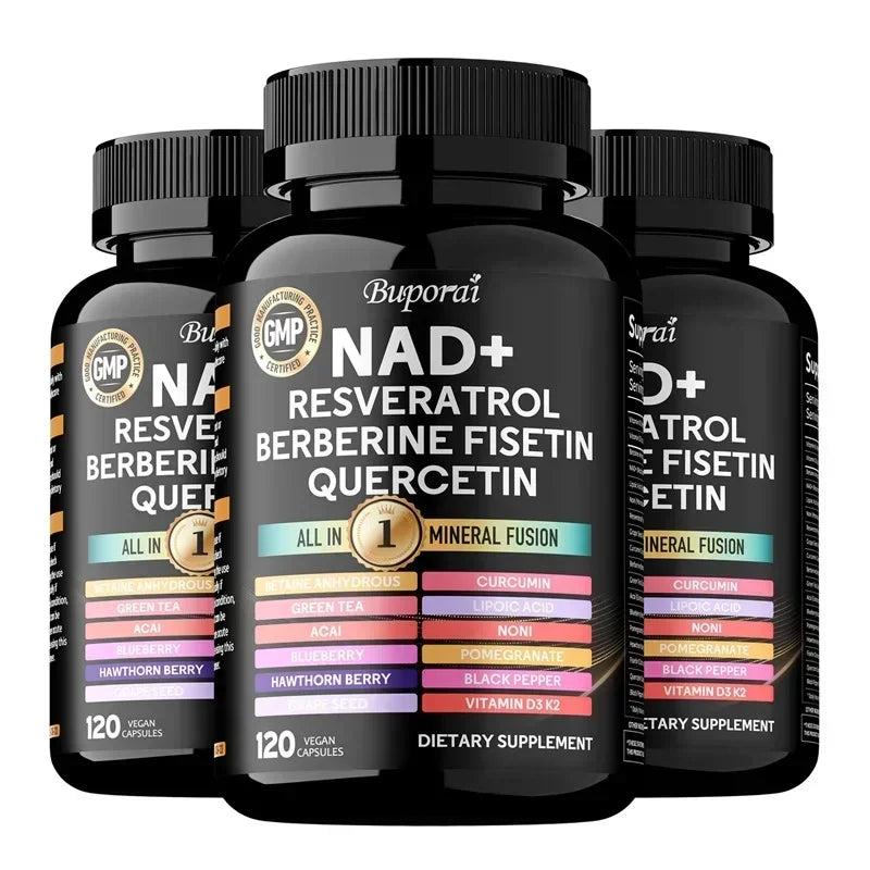 Xemenry Resveratrol Berberine NAD Cellular Health Support