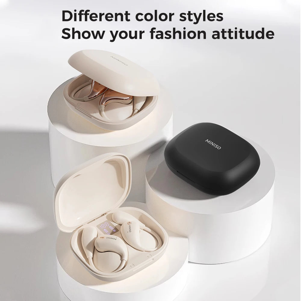 Miniso X33 Open Ear Bluetooth Earbuds With AI Translation