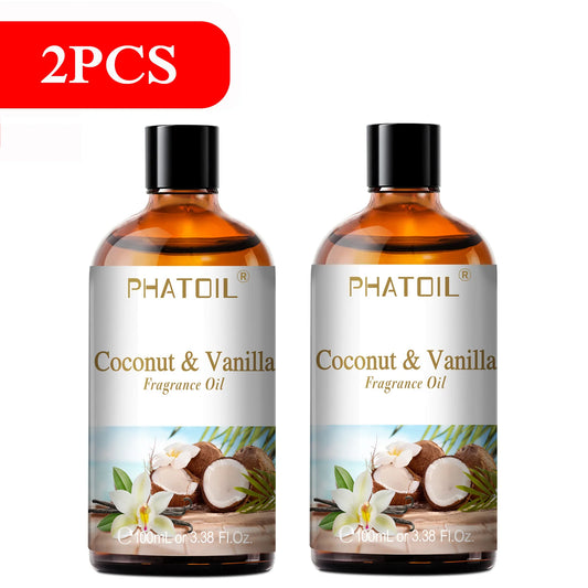 Phatoil Premium Fragrance Oil Set For Diffuser And Candle Making