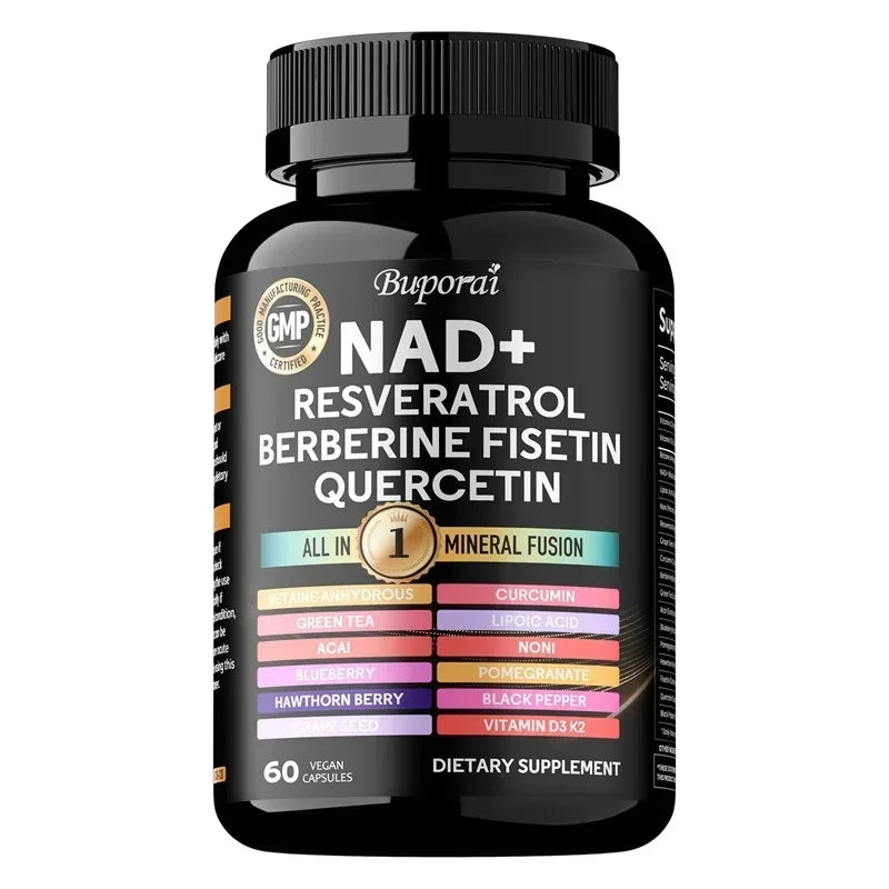 Xemenry Resveratrol Berberine NAD Cellular Health Support