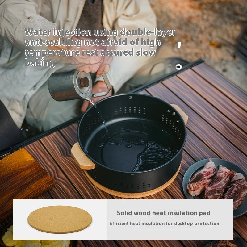 Naturehike Portable Charcoal Tabletop Grill For Camping