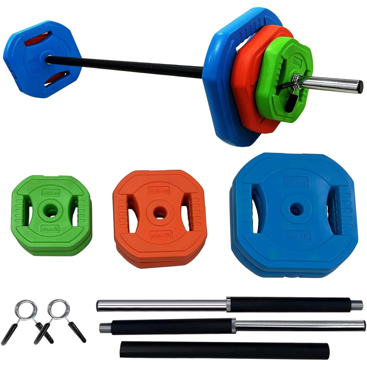 Twisterck Adjustable Barbell Weight Set For Fitness Training