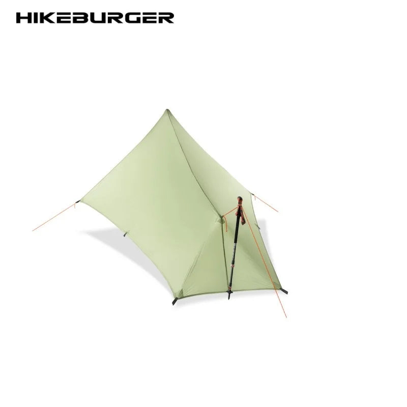 HiKeburger Ultralight Waterproof Tarp Tent For Camping