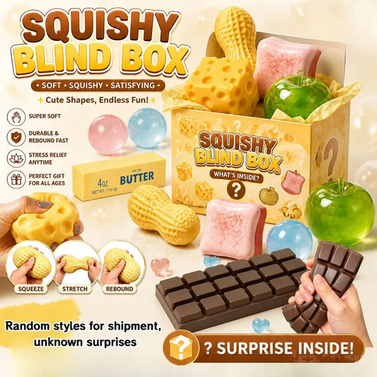 Cute Food Squishy Fidget Toys For Kids And Adults Relaxation