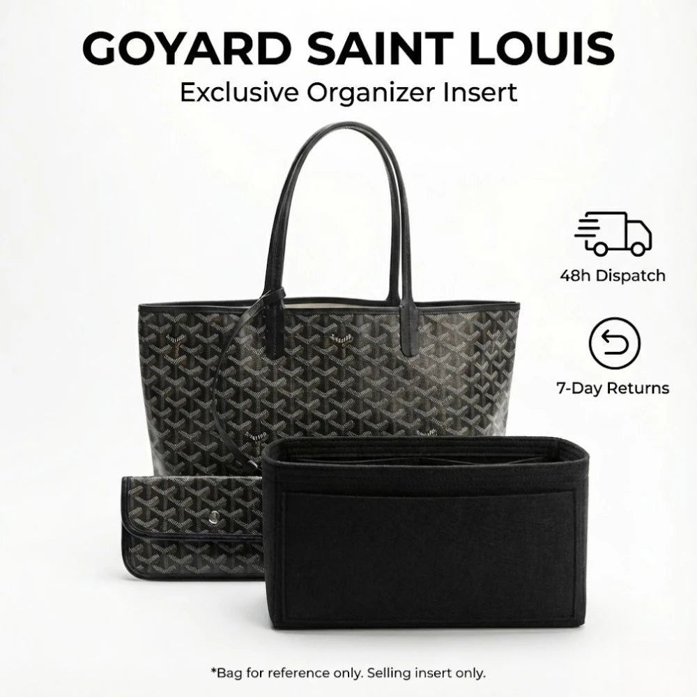 Backpack Organizer Insert Fits Goyard Saint Leger Bag Large Tote Shaper Liner Inner Purse Divider Laptop Compartment Protector
