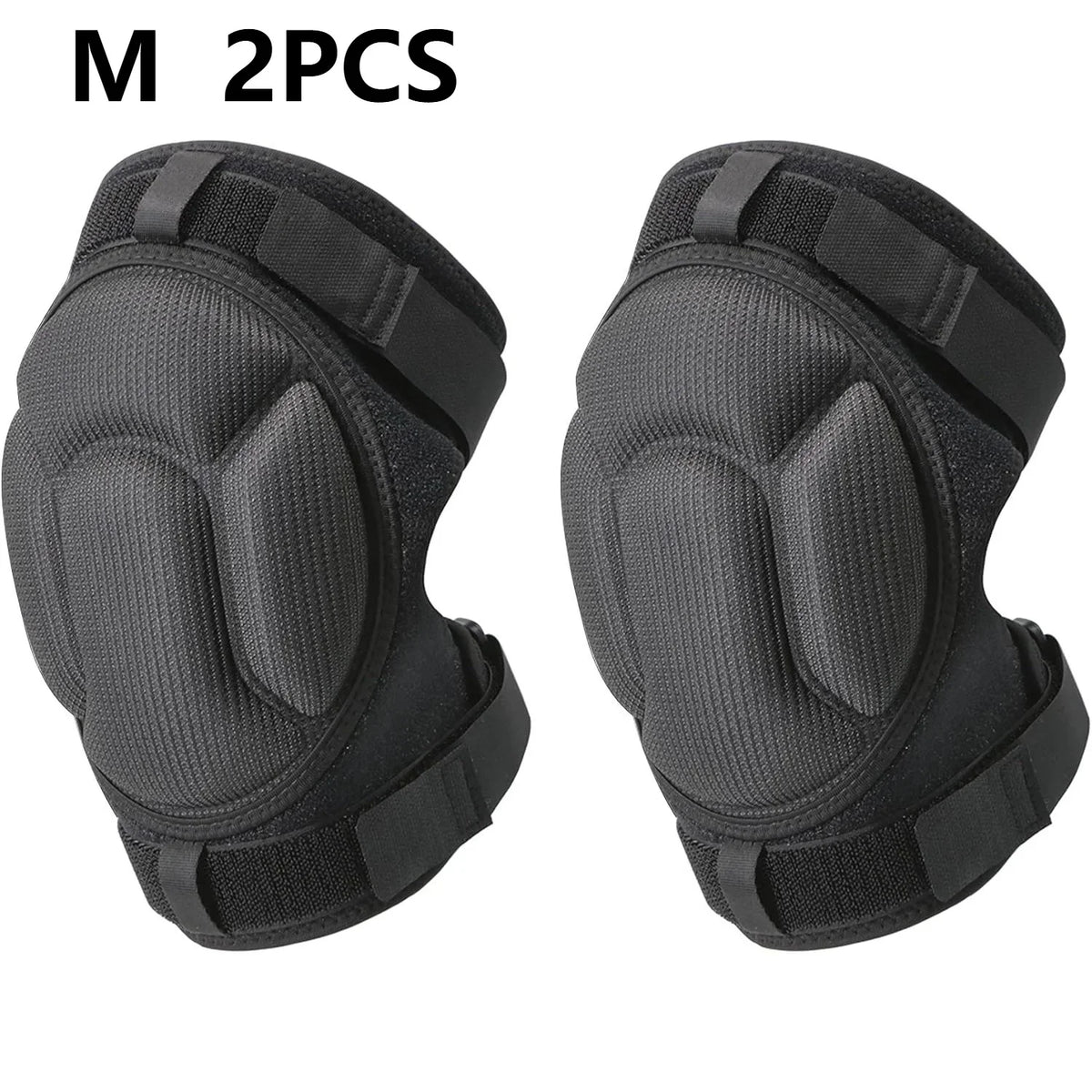 Soft Cushioned Knee Pads With Adjustable Anti Slip Support Straps