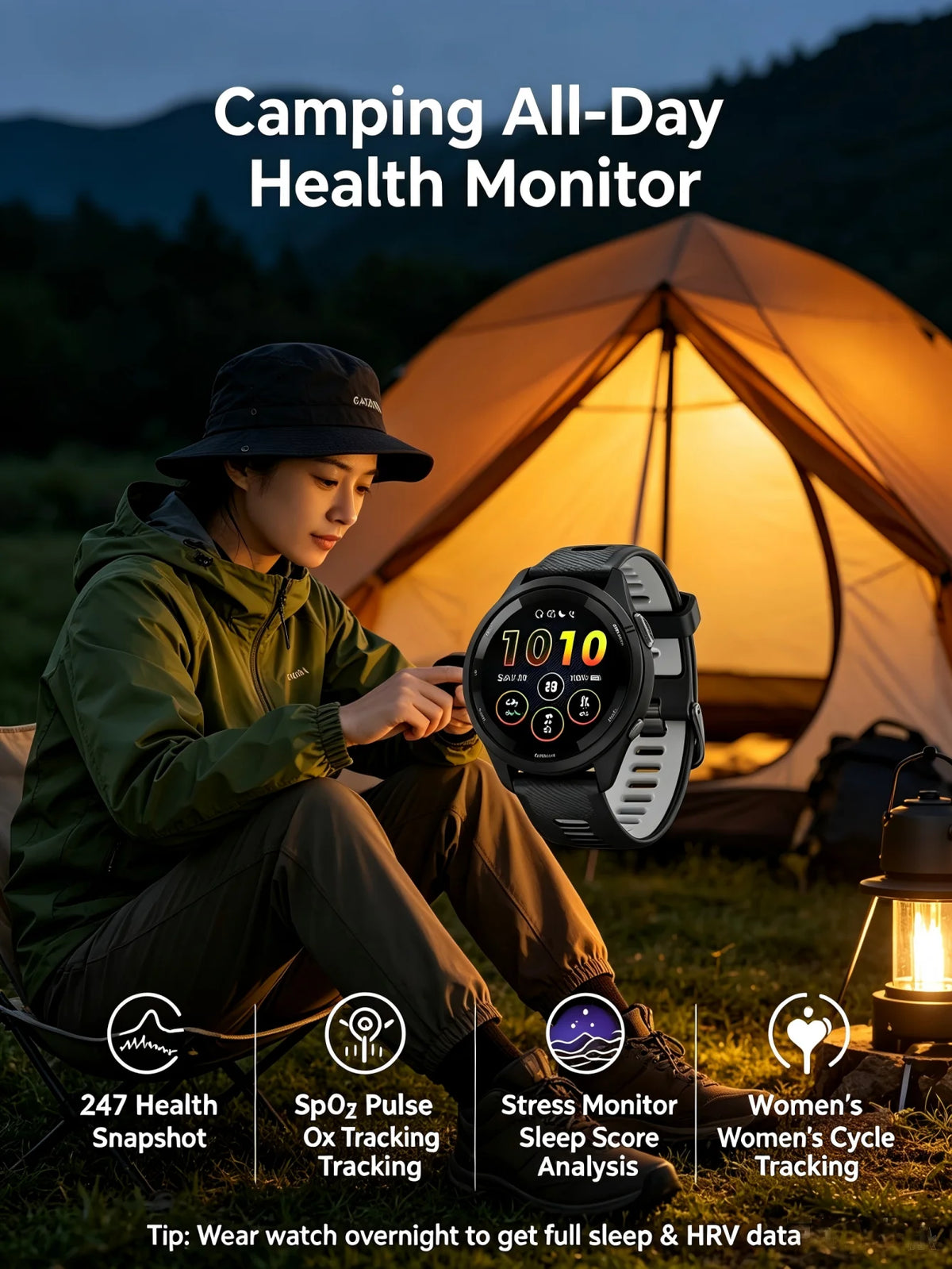 Garmin Forerunner 265 GPS Smartwatch Featuring Multi Band Navigation