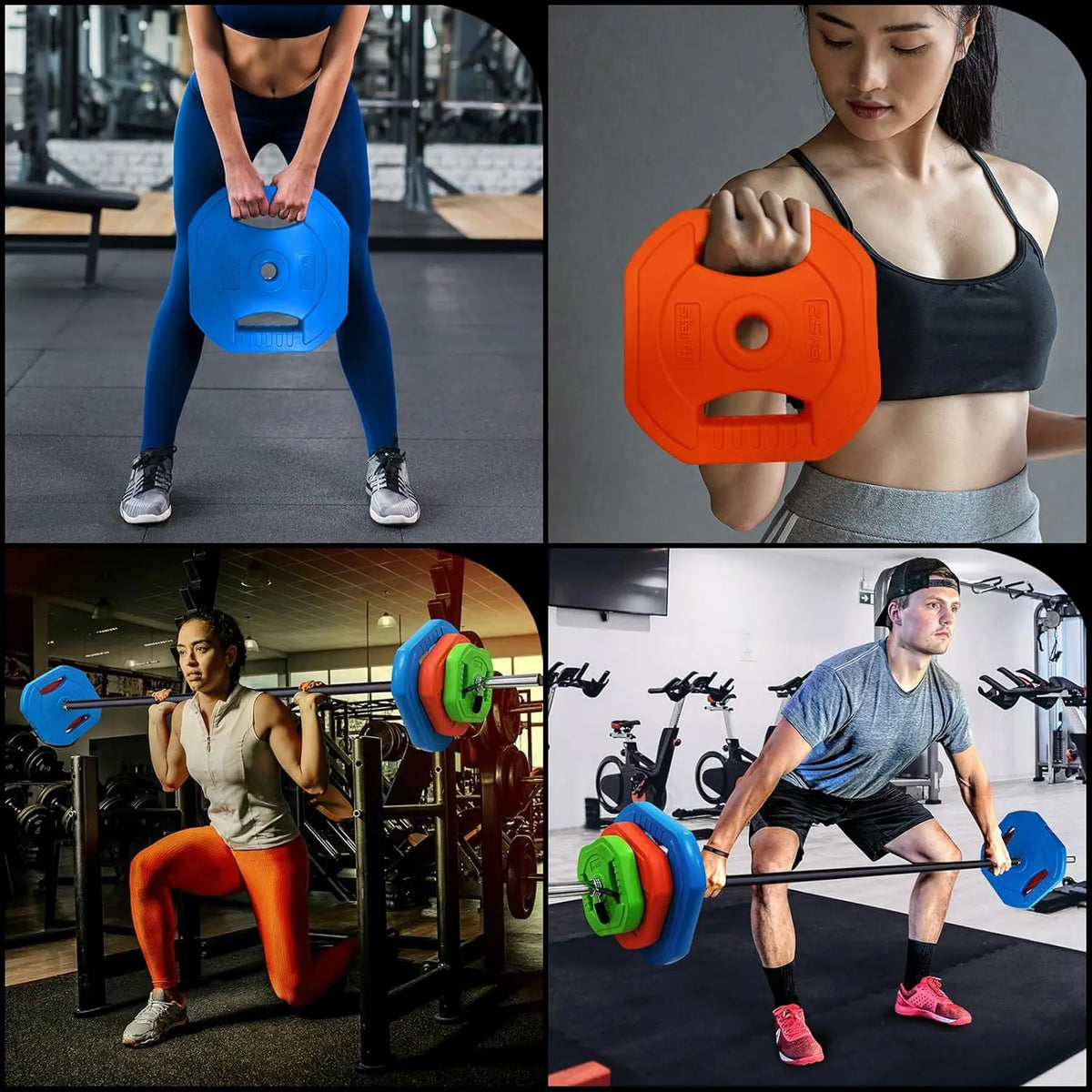 Twisterck Adjustable Barbell Weight Set For Fitness Training