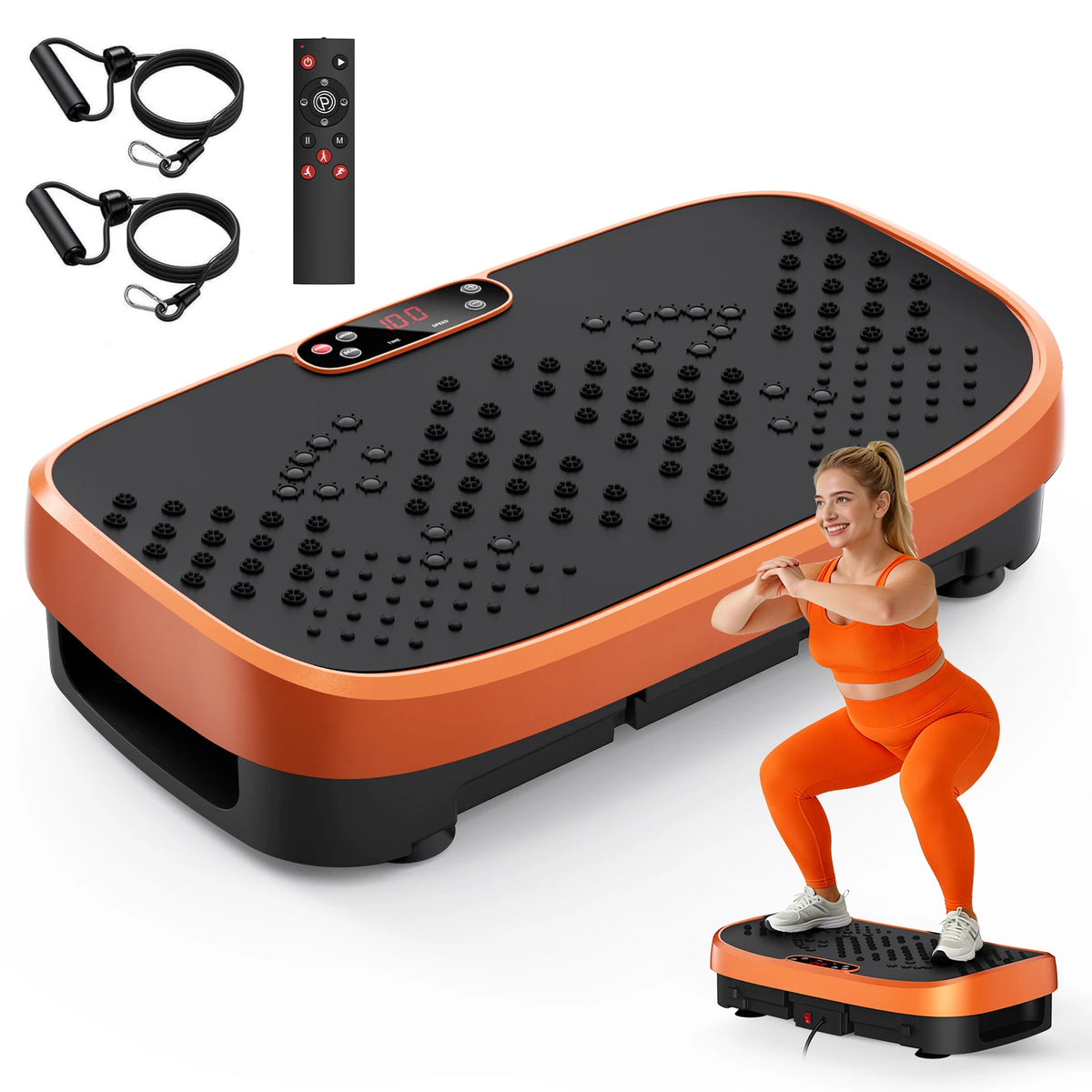 Professional Whole Body Vibration Platform For Home Fitness