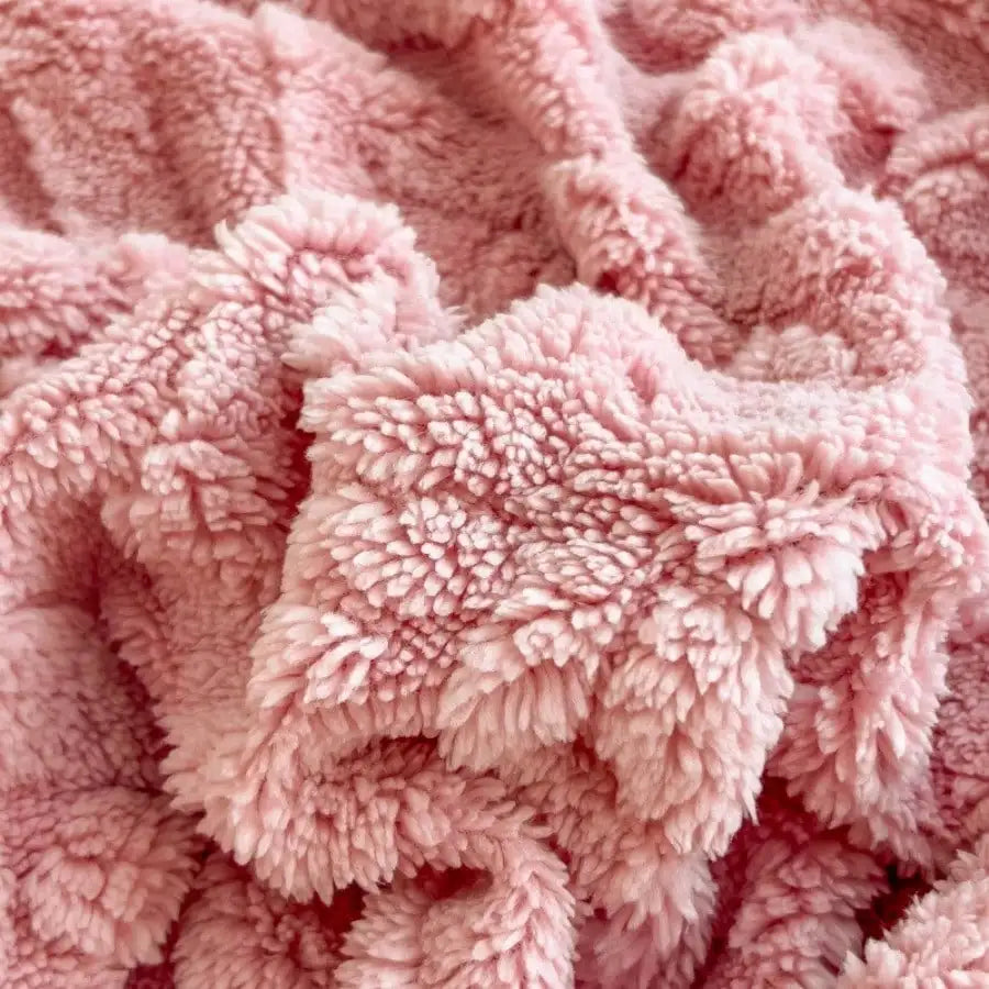 Elegant Floral Pattern Velvet Fitted Sheet For Bedroom