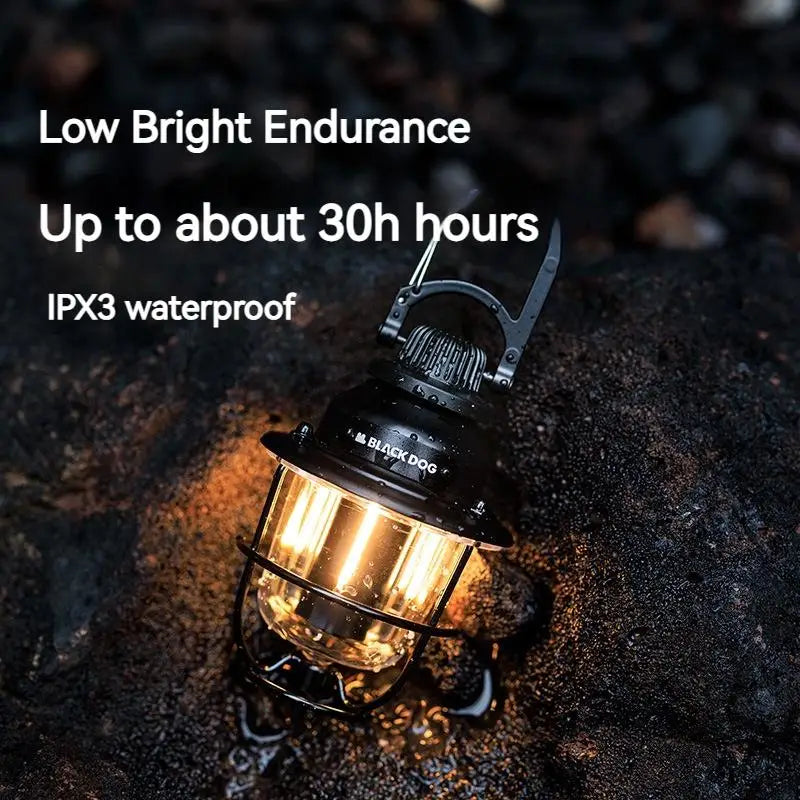 Naturehike Retro Camping Lantern Led Outdoor Emergency Tent Light